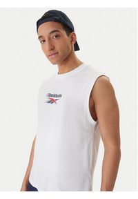 Reebok Tank top Bradshaw RK25560CCM Biały Regular Fit. Kolor: biały. Materiał: bawełna #3