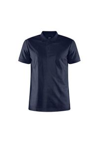 Koszulka treningowa męska Craft Core Unify. Typ kołnierza: polo. Kolor: niebieski