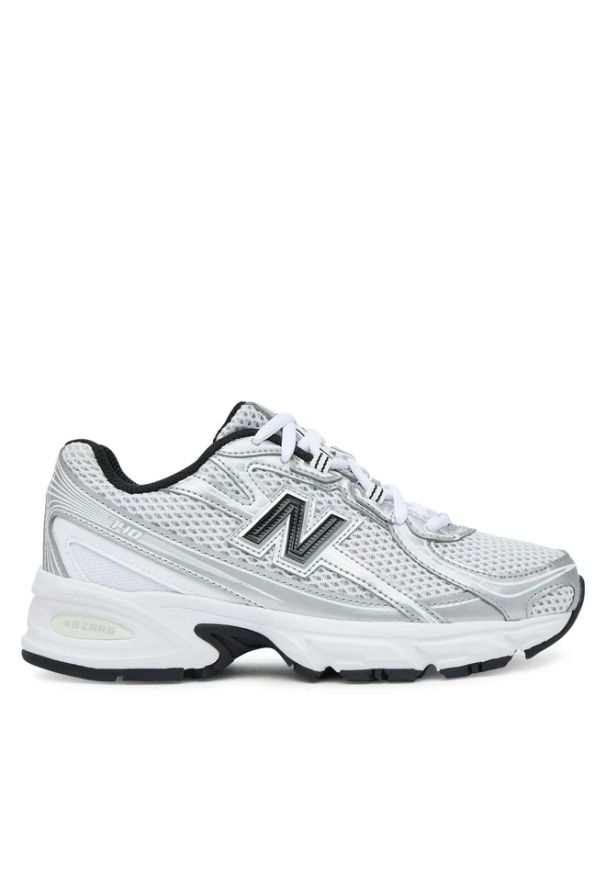 New Balance - NEW BALANCE GR740NW Sneakersy damskie. Okazja: na co dzień. Kolor: szary. Materiał: syntetyk, guma. Szerokość cholewki: normalna. Sezon: lato