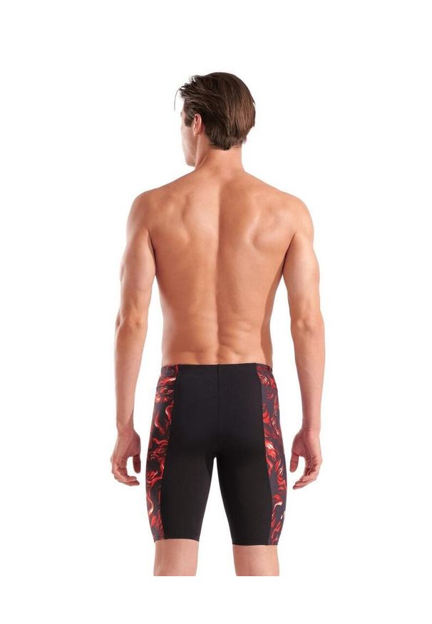 Spodenki pływackie męskie Arena Graphic Swim Jammer. Kolor: czerwony, wielokolorowy, czarny