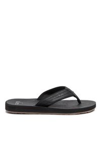Quiksilver Japonki AQYL100623 Czarny. Kolor: czarny. Materiał: skóra #6