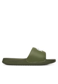 Lacoste Klapki 7-49CMA0021 Khaki. Kolor: brązowy