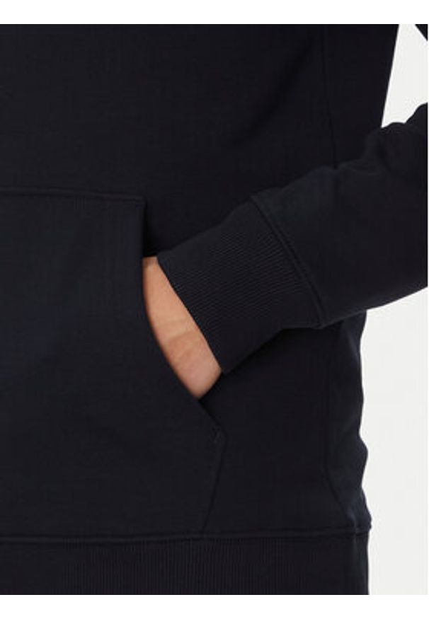 TOMMY HILFIGER - Tommy Hilfiger Bluza Center Stack MW0MW38672 Granatowy Regular Fit. Kolor: niebieski. Materiał: bawełna