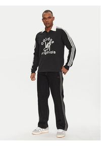 Adidas - adidas Jeansy adicolor Denim Firebird JC6718 Czarny Straight Fit. Kolor: czarny #5