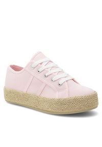 DeeZee Espadryle WSS21067-01 Różowy. Kolor: różowy. Materiał: materiał #5