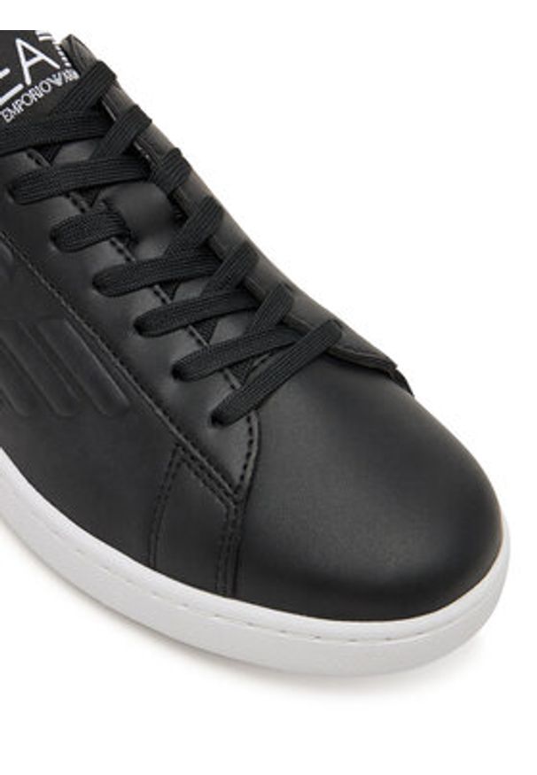 EA7 Emporio Armani Sneakersy 7X000331 AF10848 UC001 Czarny. Kolor: czarny. Materiał: skóra