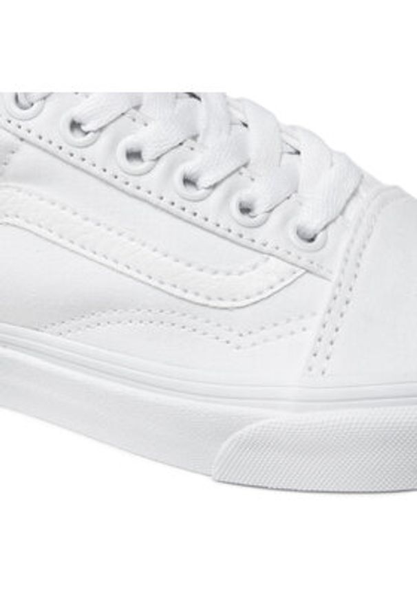 Vans Tenisówki Old Skool VN000D3HW00 Biały. Kolor: biały. Materiał: materiał