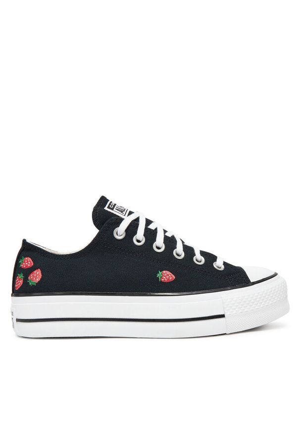Trampki Converse. Kolor: czarny. Obcas: na platformie
