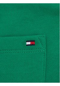 TOMMY HILFIGER - Tommy Hilfiger Spodnie dresowe Monogram KB0KB08836 Zielony Regular Fit. Kolor: zielony. Materiał: bawełna #5