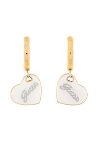 Guess Kolczyki JUBE05 151JW Złoty. Materiał: metalowe. Kolor: złoty