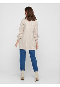 only - ONLY Płaszcz z imitacji skóry Joline 15179864 Beżowy Regular Fit. Kolor: beżowy. Materiał: skóra #4