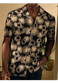 Sinsay - Koszula z wiskozy we wzór allover - wielobarwny. Materiał: wiskoza #1