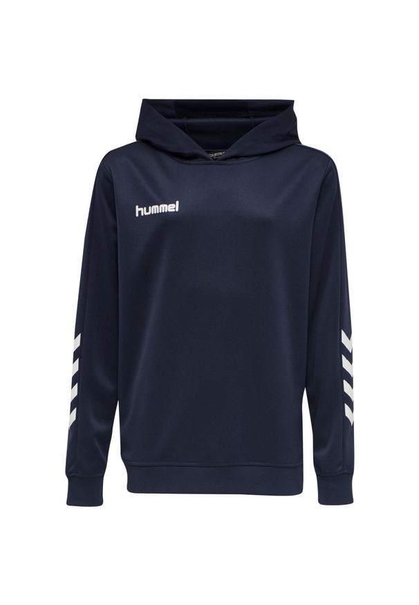 Bluza z kapturem dla dzieci Hummel hmlPROMO Poly. Typ kołnierza: kaptur. Kolor: niebieski. Sport: joga i pilates