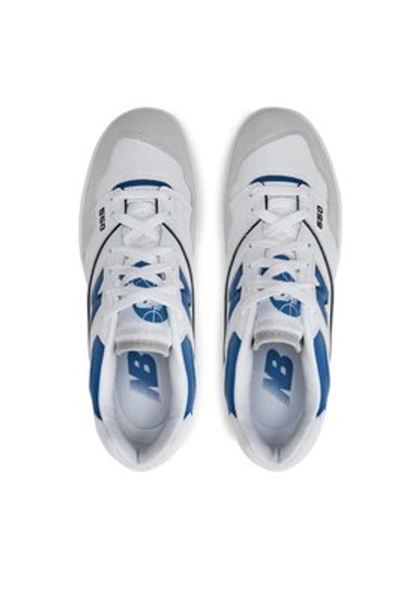 New Balance Sneakersy BB550ESA Biały. Kolor: biały. Materiał: materiał