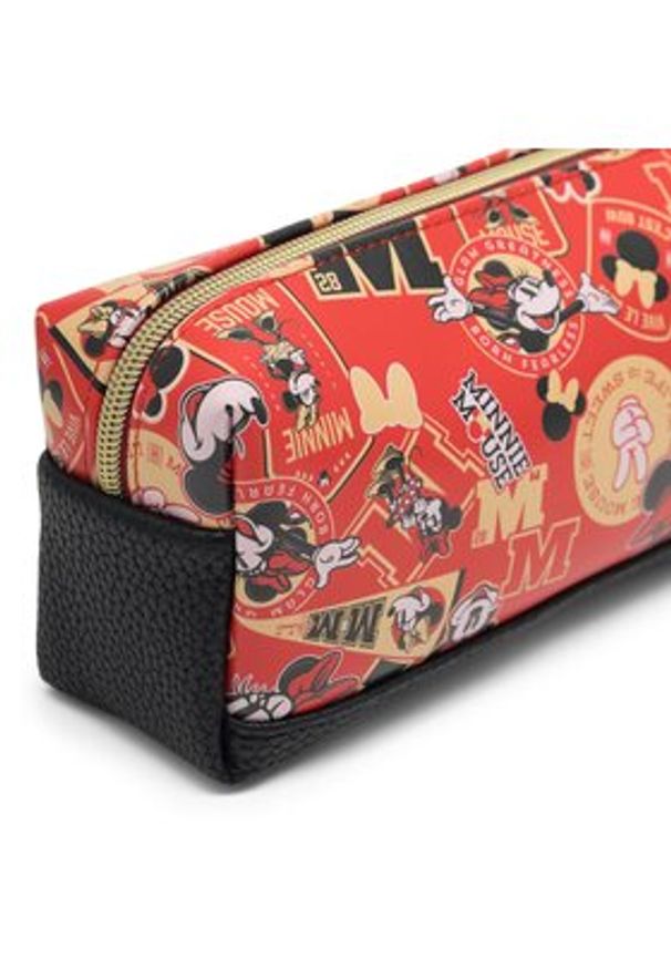 Mickey&Friends Kosmetyczka ACCCS-AW23-15DSTC Czerwony. Kolor: czerwony