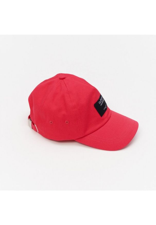 outhorn - Czapka z daszkiem damska. Materiał: bawełna. Wzór: aplikacja. Styl: sportowy