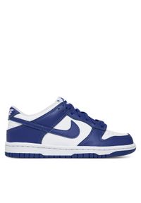 Nike Sneakersy Dunk Low (GS) FB9109 131 Biały. Kolor: biały. Materiał: skóra