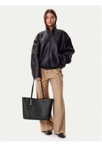 DKNY Torebka R52AKG54 Czarny. Kolor: czarny. Materiał: skórzane #5