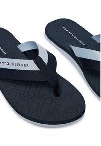 TOMMY HILFIGER - Tommy Hilfiger Japonki Webbing Strap Flag Embossed FM0FM05807 Granatowy. Kolor: niebieski. Materiał: materiał #4