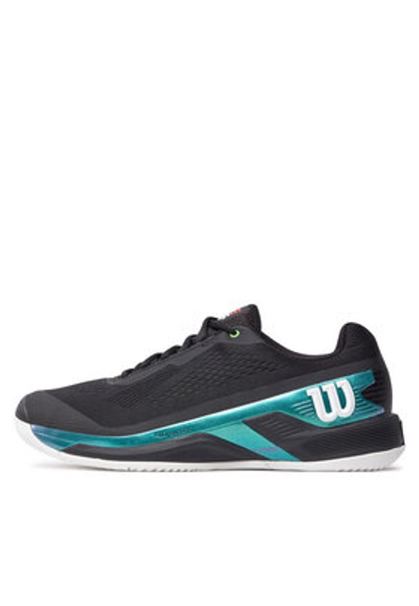 Wilson Buty do tenisa Rush Pro 4.0 Blade WRS333310 Czarny. Kolor: czarny. Materiał: materiał. Sport: tenis
