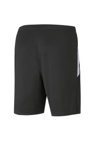 Puma - Męskie Spodenki Team Liga. Kolor: czarny