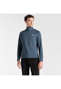 DARE 2B - Bluza turystyczna męska Dare 2B Fuse Up II termoaktywna. Kolor: szary, niebieski, wielokolorowy. Materiał: poliester, elastan. Sezon: zima. Sport: narciarstwo, turystyka piesza #1