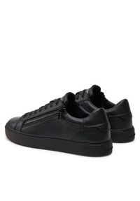 Calvin Klein Sneakersy Low Top Lace Up W/Zip HM0HM01475 Czarny. Kolor: czarny #6