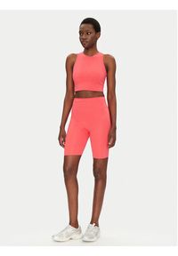 GIRLFRIEND COLLECTIVE - Girlfriend Collective Szorty sportowe Compressive High-Rise 4011 Różowy Slim Fit. Kolor: różowy. Materiał: syntetyk #3