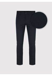 Pako Lorente - PAKO LORENTE - Czarne spodnie casual. Okazja: na co dzień. Kolor: czarny. Materiał: poliester, bawełna, elastan. Styl: casual #1