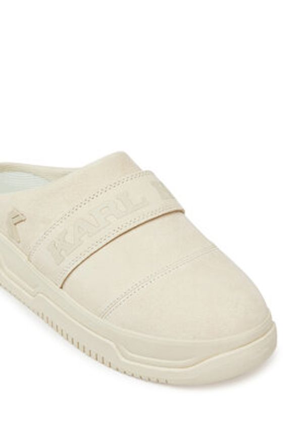 Karl Kani Klapki Samo Slipper PD00002685 Beżowy. Kolor: beżowy. Materiał: skóra
