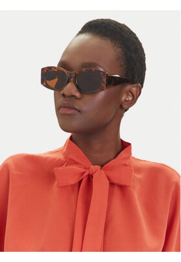 only - ONLY Okulary przeciwsłoneczne Onlsummer 15310005 Brązowy. Kolor: brązowy