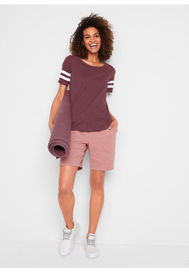 bonprix - Lekki T-shirt funkcjonalny (2 szt.). Kolor: szary. Materiał: materiał. Długość rękawa: krótki rękaw. Długość: krótkie. Styl: sportowy