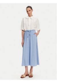 only - ONLY Spódnica maxi Solvi 15338678 Błękitny Regular Fit. Kolor: niebieski. Materiał: wiskoza #7