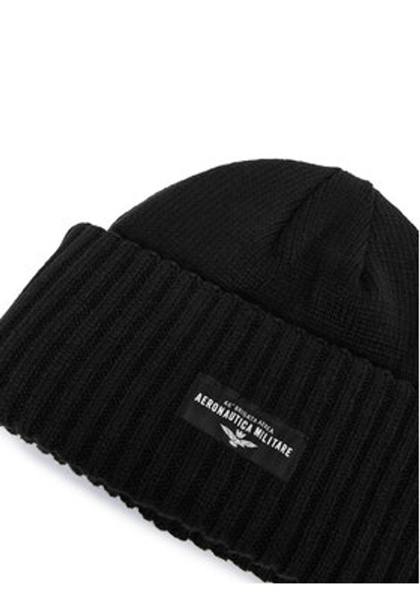 Aeronautica Militare Czapka 242CU059L520 Czarny. Kolor: czarny. Materiał: akryl