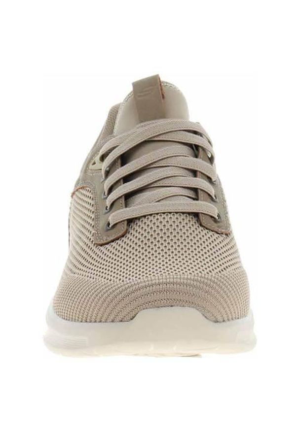 skechers - Buty do chodzenia męskie Skechers Lattimore Lasiter Taupe. Kolor: brązowy. Materiał: syntetyk, materiał. Szerokość cholewki: normalna. Sport: turystyka piesza