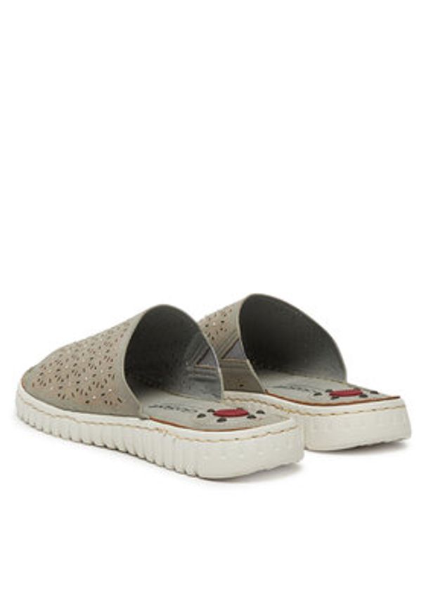 Go Soft Klapki LA3J9143-4 Szary. Kolor: szary. Materiał: syntetyk, materiał