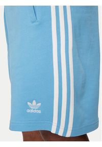 Adidas - adidas Szorty sportowe adicolor 3-Stripes IR8008 Niebieski Regular Fit. Kolor: niebieski. Materiał: bawełna. Styl: sportowy #5