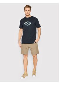 Quiksilver T-Shirt Let It Ride EQYZT06664 Czarny Regular Fit. Kolor: czarny. Materiał: bawełna