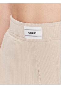 Guess Spodnie dresowe Aislin V4RB01 KC2T0 Beżowy Regular Fit. Kolor: beżowy. Materiał: syntetyk #3