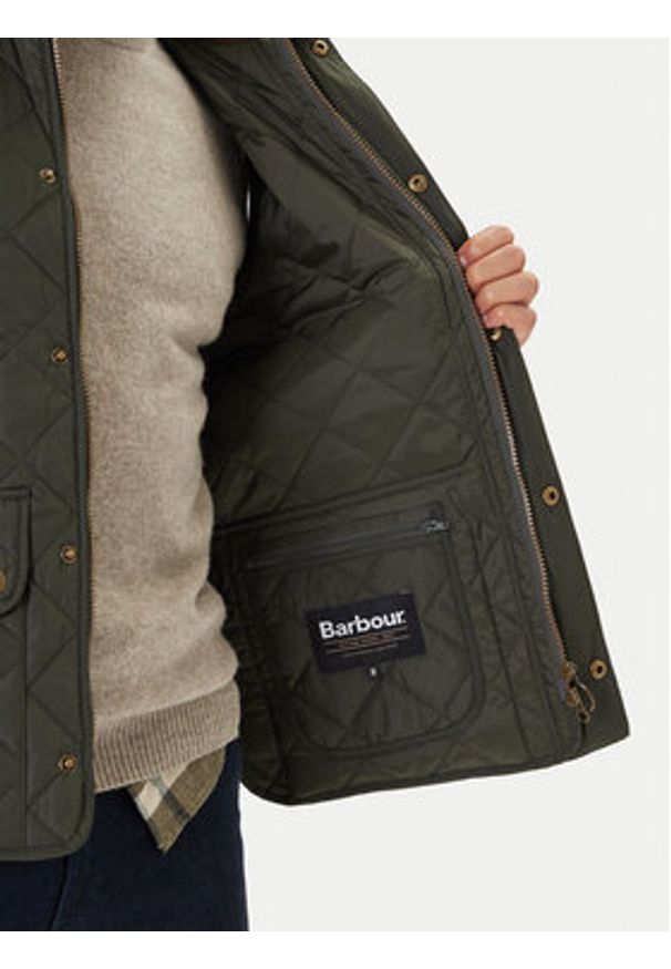 Barbour Bezrękawnik MGI0245GN71 Zielony Regular Fit. Kolor: zielony. Materiał: syntetyk. Długość rękawa: bez rękawów
