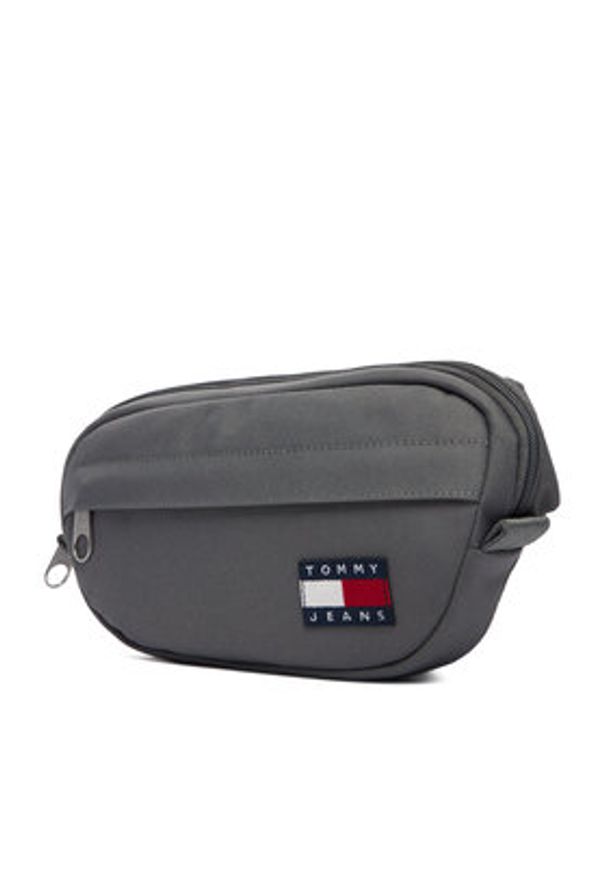 Tommy Jeans Saszetka nerka Tjm Ess Daily Bumbag AM0AM13701 Szary. Kolor: szary. Materiał: materiał