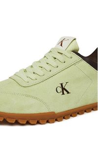 Calvin Klein Jeans Sneakersy Low Profile Runner Mg Sue YW0YW01898 Zielony. Kolor: zielony. Materiał: zamsz, skóra #5