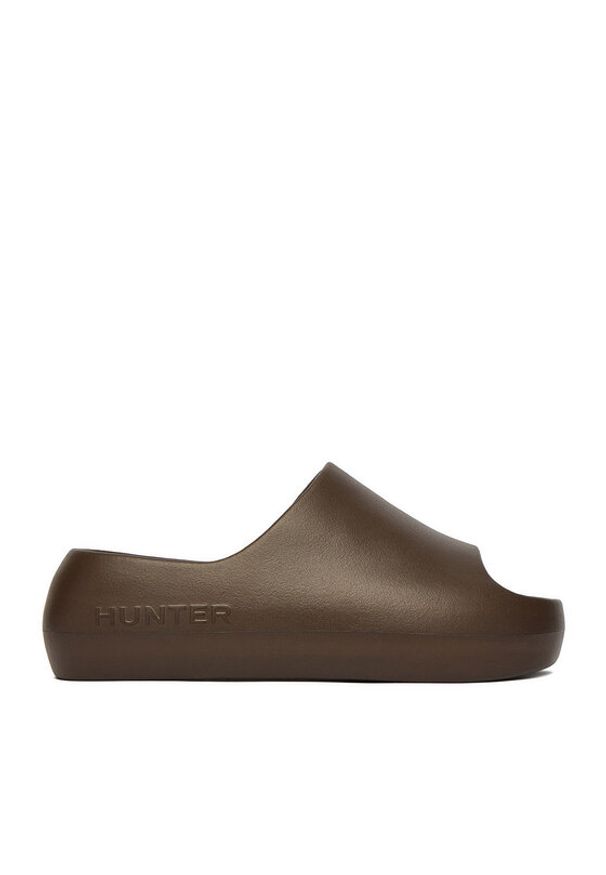 Hunter Klapki CEOWB-S55796 Brązowy ciemny. Kolor: brązowy. Materiał: syntetyk