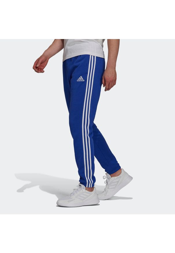 Adidas - Spodnie dresowe męskie. Materiał: bawełna, poliester, wiskoza