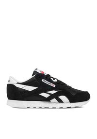 Sneakersy Reebok. Kolor: czarny. Materiał: nylon. Model: Reebok Classic, Reebok Nylon
