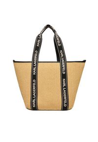 Karl Lagerfeld - KARL LAGERFELD Torebka A1W46074 Beżowy. Kolor: beżowy #4