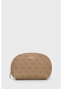 Guess kosmetyczka kolor brązowy. Kolor: brązowy #1