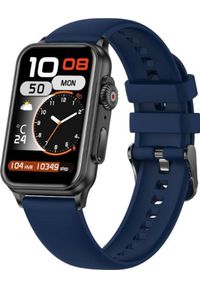 Smartwatch Rubicon SmartWatch Rubicon RNCF06 granatowy silikon BT Call. Rodzaj zegarka: smartwatch. Kolor: niebieski