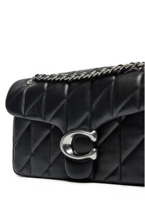 Coach Torebka Tabby CP150 Czarny. Kolor: czarny. Materiał: skórzane