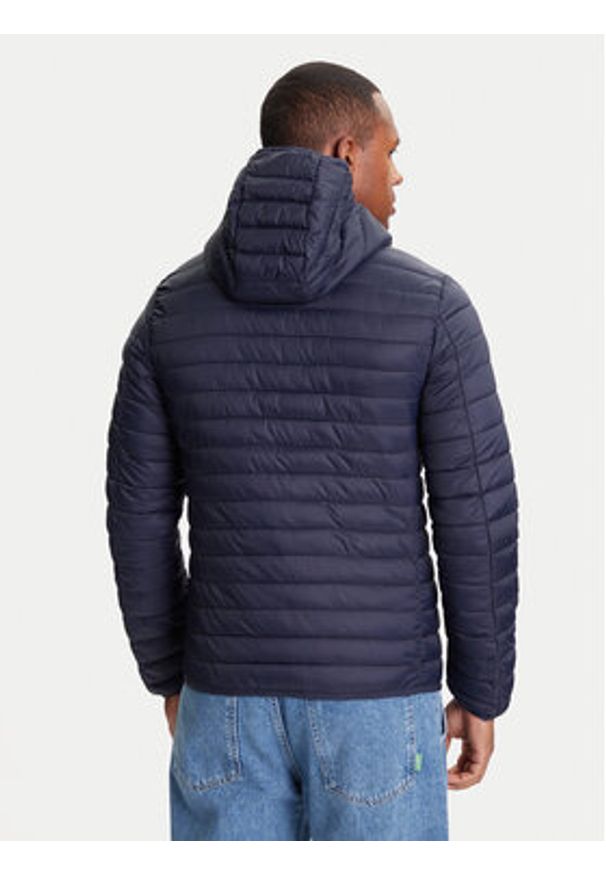 United Colors of Benetton - United Colors Of Benetton Kurtka przejściowa 2TWDUN06I Granatowy Regular Fit. Kolor: niebieski. Materiał: syntetyk